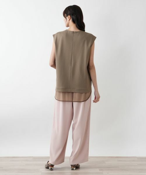 Leilian PLUS HOUSE / レリアンプラスハウス シャツ・ブラウス | レイヤード風ブラウス【NEMIKA】 | 詳細6