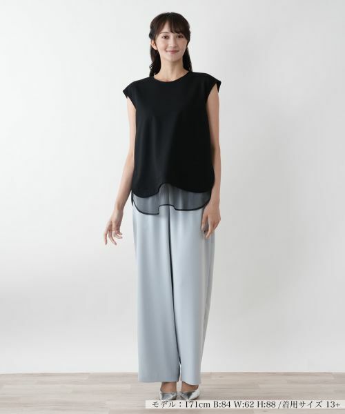 Leilian PLUS HOUSE / レリアンプラスハウス シャツ・ブラウス | レイヤード風ブラウス【NEMIKA】 | 詳細7