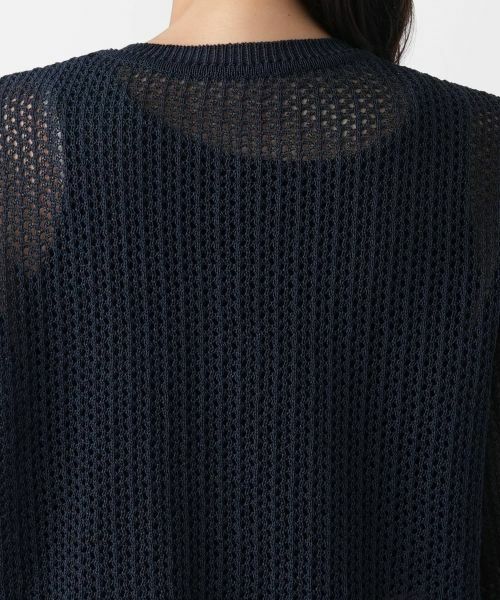 Leilian PLUS HOUSE / レリアンプラスハウス カーディガン・ボレロ | 【店舗人気】メッシュ編みカーディガン | 詳細14