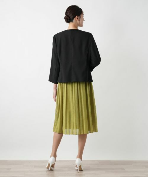 Leilian PLUS HOUSE / レリアンプラスハウス テーラードジャケット | 【店舗人気】ノーカラージャケット【セレモニー】 | 詳細3