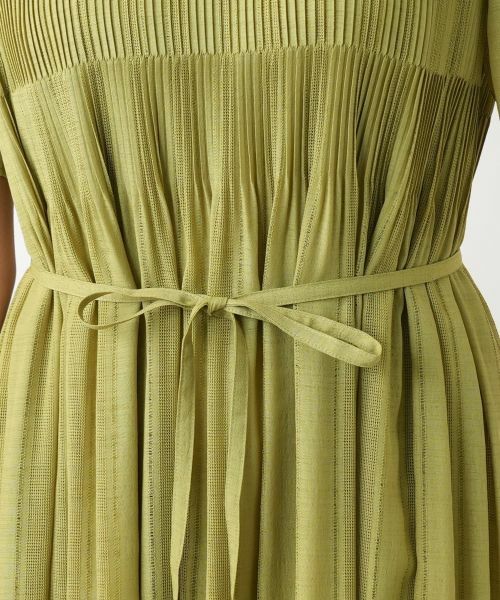Leilian PLUS HOUSE / レリアンプラスハウス ドレス | プリーツ切替ワンピース | 詳細14
