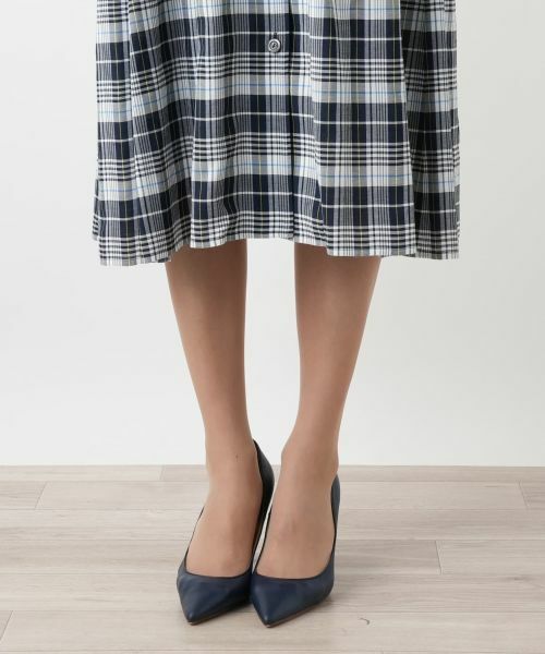 Leilian PLUS HOUSE / レリアンプラスハウス ドレス | チェックワンピース | 詳細11