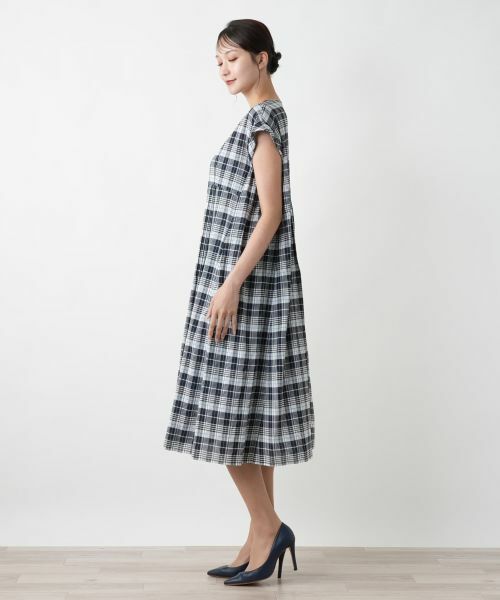 Leilian PLUS HOUSE / レリアンプラスハウス ドレス | チェックワンピース | 詳細2