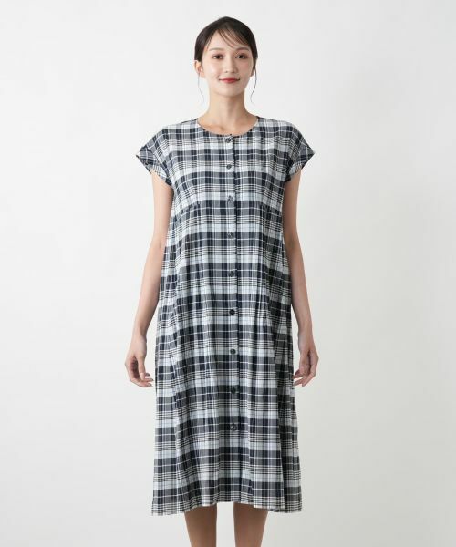 Leilian PLUS HOUSE / レリアンプラスハウス ドレス | チェックワンピース | 詳細4