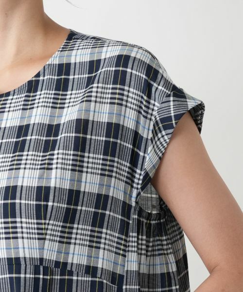 Leilian PLUS HOUSE / レリアンプラスハウス ドレス | チェックワンピース | 詳細9