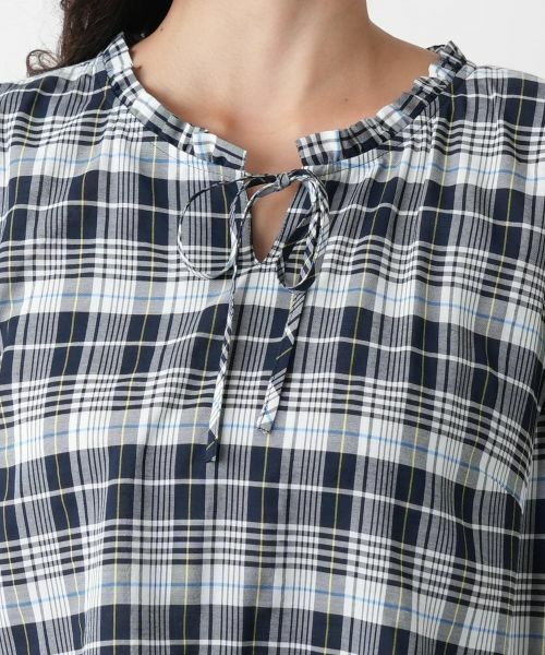 Leilian PLUS HOUSE / レリアンプラスハウス シャツ・ブラウス | チェックブラウス | 詳細7