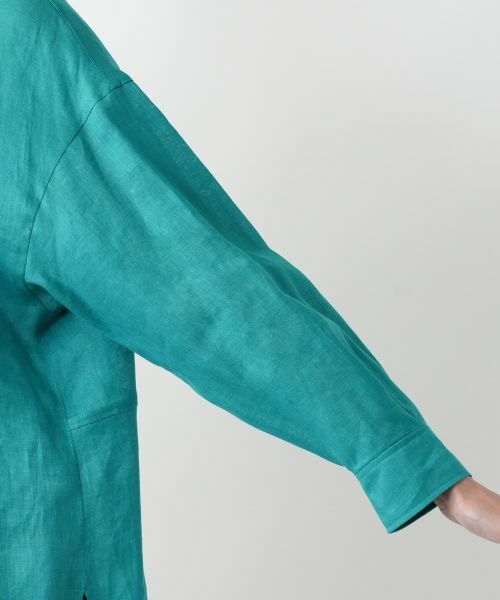 Leilian PLUS HOUSE / レリアンプラスハウス シャツ・ブラウス | 【店舗人気】麻ブラウス | 詳細16