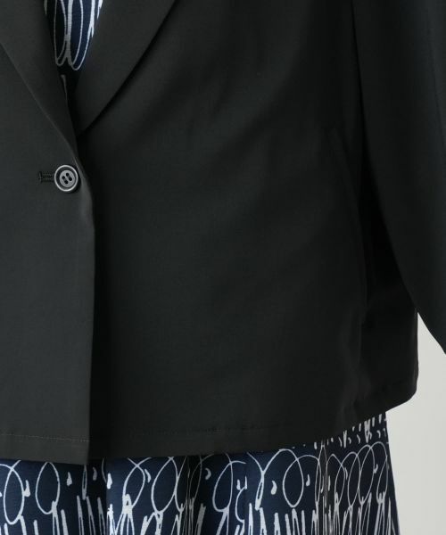 Leilian PLUS HOUSE / レリアンプラスハウス テーラードジャケット | 【店舗人気】ショートブレザー | 詳細11