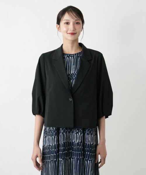 Leilian PLUS HOUSE / レリアンプラスハウス テーラードジャケット | 【店舗人気】ショートブレザー | 詳細4