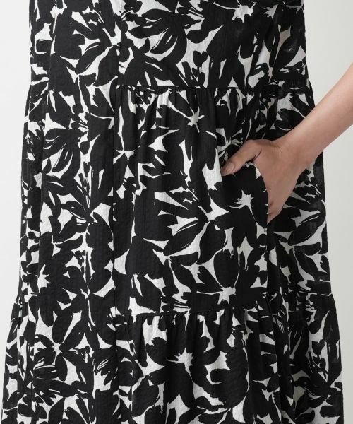 Leilian PLUS HOUSE / レリアンプラスハウス ドレス | 【店舗人気】プリントフレアワンピース | 詳細11