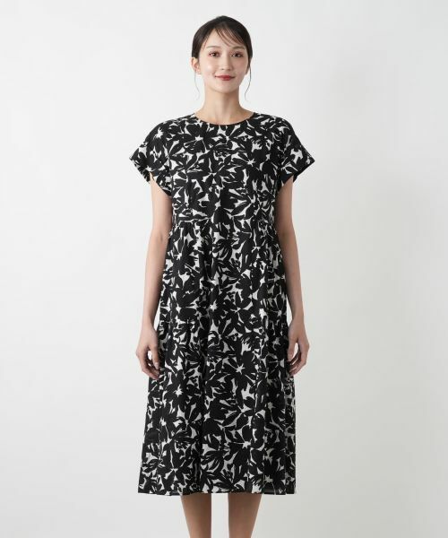 Leilian PLUS HOUSE / レリアンプラスハウス ドレス | 【店舗人気】プリントフレアワンピース | 詳細4