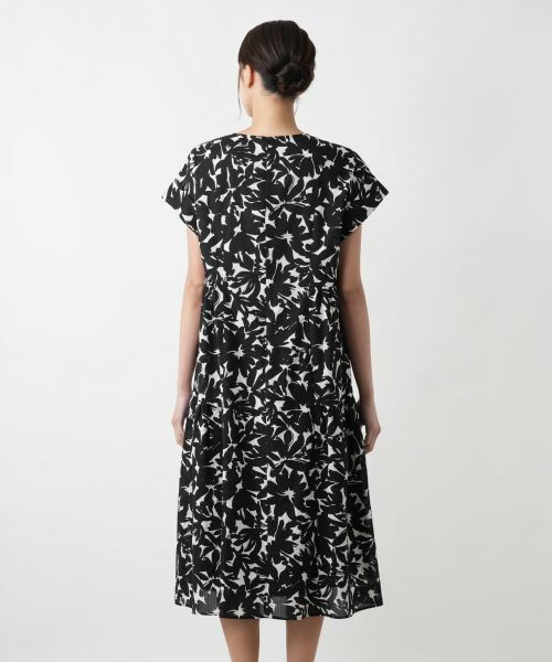 Leilian PLUS HOUSE / レリアンプラスハウス ドレス | 【店舗人気】プリントフレアワンピース | 詳細6