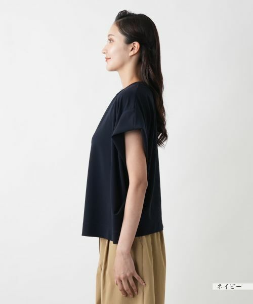 Leilian PLUS HOUSE / レリアンプラスハウス カットソー | 【店舗人気】フレンチスリーブカットソー | 詳細11