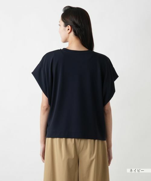 Leilian PLUS HOUSE / レリアンプラスハウス カットソー | 【店舗人気】フレンチスリーブカットソー | 詳細12