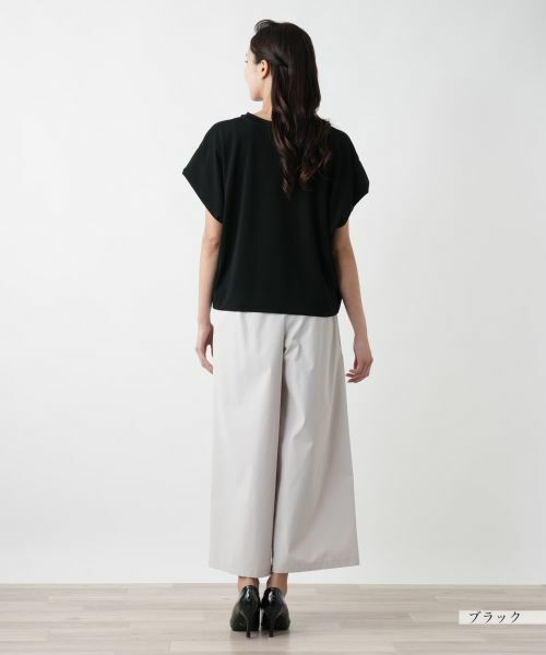 Leilian PLUS HOUSE / レリアンプラスハウス カットソー | 【店舗人気】フレンチスリーブカットソー | 詳細6