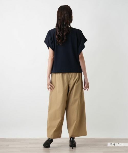 Leilian PLUS HOUSE / レリアンプラスハウス カットソー | 【店舗人気】フレンチスリーブカットソー | 詳細9