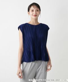 Leilian PLUS HOUSE / レリアンプラスハウス シャツ・ブラウス | プリーツブラウス【セレモニー】