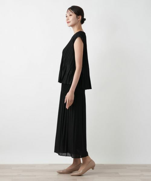 Leilian PLUS HOUSE / レリアンプラスハウス シャツ・ブラウス | プリーツブラウス【セレモニー】 | 詳細2