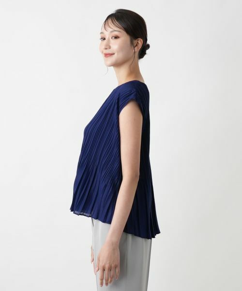 Leilian PLUS HOUSE / レリアンプラスハウス シャツ・ブラウス | プリーツブラウス【セレモニー】 | 詳細8