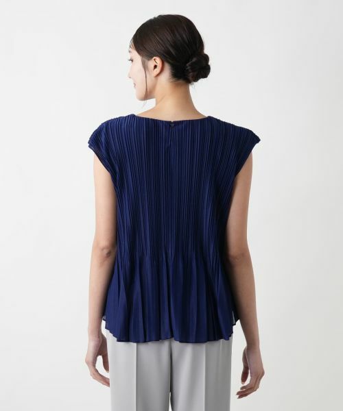 Leilian PLUS HOUSE / レリアンプラスハウス シャツ・ブラウス | プリーツブラウス【セレモニー】 | 詳細9