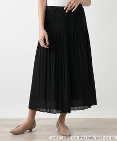 Leilian PLUS HOUSE / レリアンプラスハウス その他パンツ | 【店舗人気】プリーツワイドパンツ【セレモニー】