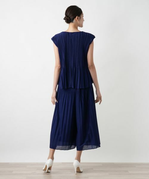 Leilian PLUS HOUSE / レリアンプラスハウス その他パンツ | 【店舗人気】プリーツワイドパンツ【セレモニー】 | 詳細6