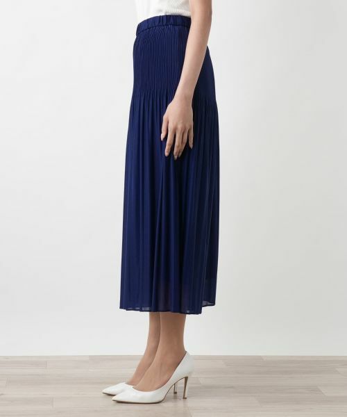 Leilian PLUS HOUSE / レリアンプラスハウス その他パンツ | 【店舗人気】プリーツワイドパンツ【セレモニー】 | 詳細8