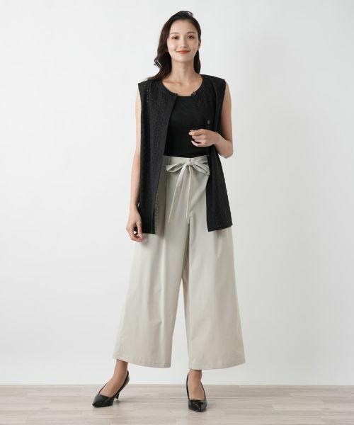 Leilian PLUS HOUSE / レリアンプラスハウス その他パンツ | 【店舗人気】フレアワイドパンツ | 詳細1