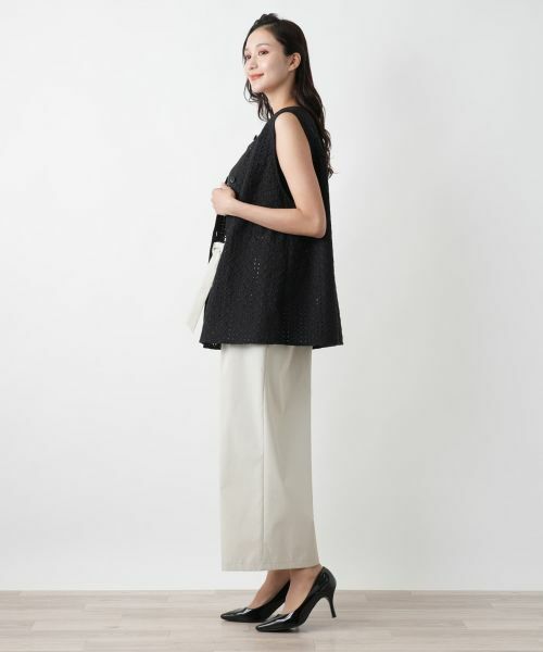 Leilian PLUS HOUSE / レリアンプラスハウス その他パンツ | 【店舗人気】フレアワイドパンツ | 詳細2