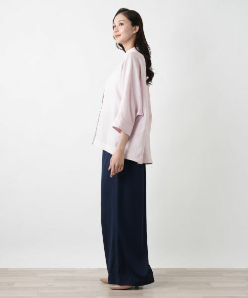 Leilian PLUS HOUSE / レリアンプラスハウス シャツ・ブラウス | バンドカラーブラウス | 詳細5