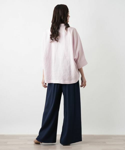 Leilian PLUS HOUSE / レリアンプラスハウス シャツ・ブラウス | バンドカラーブラウス | 詳細6