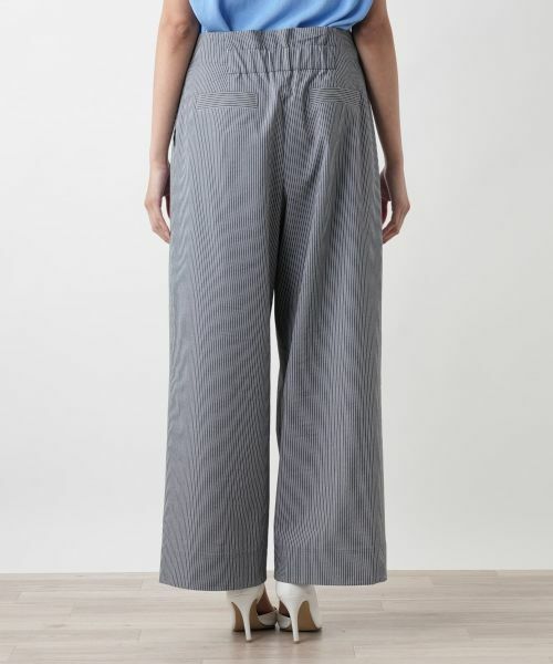 Leilian PLUS HOUSE / レリアンプラスハウス その他パンツ | 【店舗人気】ストライプワイドパンツ | 詳細6