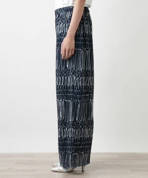 Leilian PLUS HOUSE / レリアンプラスハウス その他パンツ | 【店舗人気】プリントワイドパンツ | 詳細5