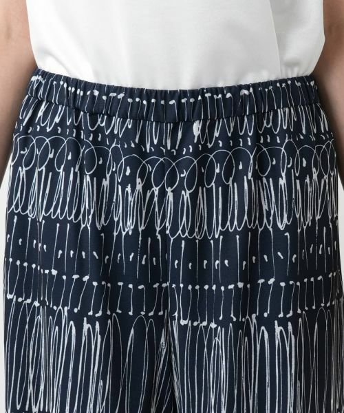 Leilian PLUS HOUSE / レリアンプラスハウス その他パンツ | 【店舗人気】プリントワイドパンツ | 詳細7