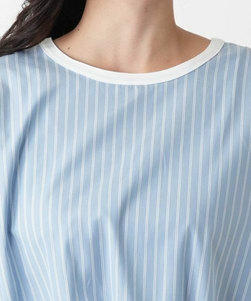 Leilian PLUS HOUSE / レリアンプラスハウス カットソー | 【店舗人気】ストライプ切替カットソー | 詳細10