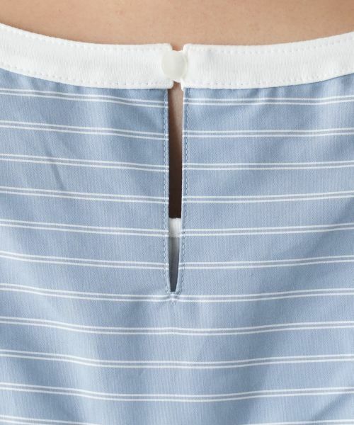 Leilian PLUS HOUSE / レリアンプラスハウス カットソー | 【店舗人気】ストライプ切替カットソー | 詳細12