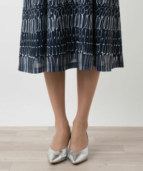 Leilian PLUS HOUSE / レリアンプラスハウス ドレス | 【店舗人気】プリントフレアワンピース | 詳細10