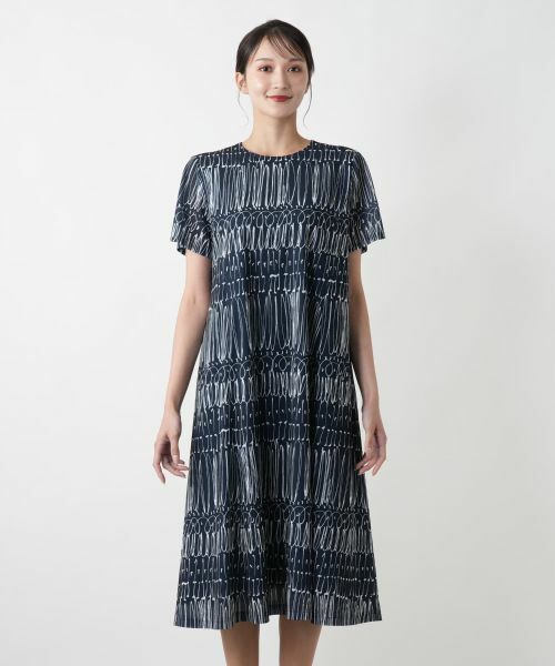 Leilian PLUS HOUSE / レリアンプラスハウス ドレス | 【店舗人気】プリントフレアワンピース | 詳細4