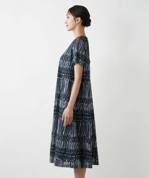 Leilian PLUS HOUSE / レリアンプラスハウス ドレス | 【店舗人気】プリントフレアワンピース | 詳細5