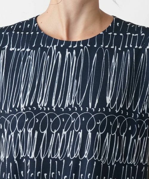 Leilian PLUS HOUSE / レリアンプラスハウス ドレス | 【店舗人気】プリントフレアワンピース | 詳細7