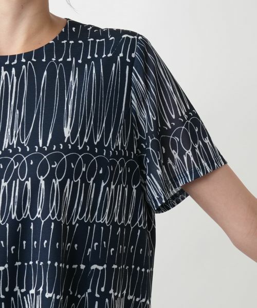 Leilian PLUS HOUSE / レリアンプラスハウス ドレス | 【店舗人気】プリントフレアワンピース | 詳細9