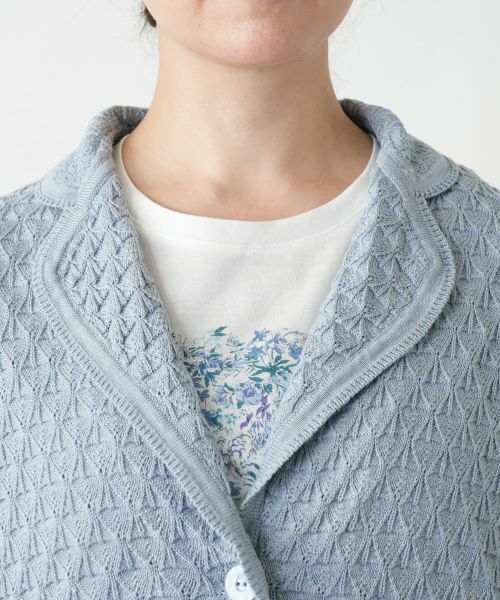 Leilian PLUS HOUSE / レリアンプラスハウス テーラードジャケット | 【店舗人気】ニットブレザー | 詳細10