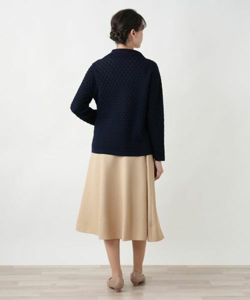 Leilian PLUS HOUSE / レリアンプラスハウス テーラードジャケット | 【店舗人気】ニットブレザー | 詳細3