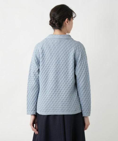 Leilian PLUS HOUSE / レリアンプラスハウス テーラードジャケット | 【店舗人気】ニットブレザー | 詳細9