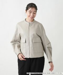 Leilian PLUS HOUSE / レリアンプラスハウス テーラードジャケット | 【店舗人気】ブルゾン【NEMIKA】