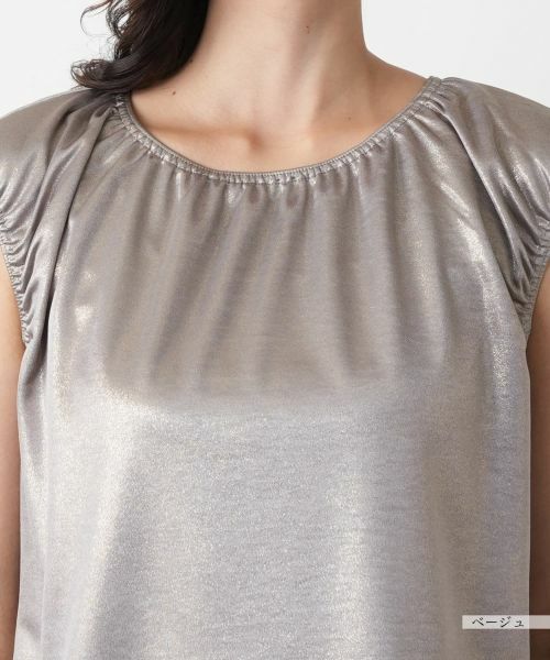 Leilian PLUS HOUSE / レリアンプラスハウス カットソー | キャップスリーブトップス【Leilian WHITE LABEL】 | 詳細13