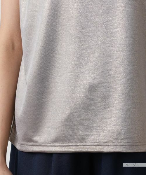 Leilian PLUS HOUSE / レリアンプラスハウス カットソー | キャップスリーブトップス【Leilian WHITE LABEL】 | 詳細16