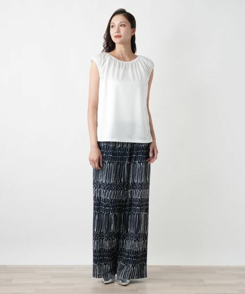 Leilian PLUS HOUSE / レリアンプラスハウス カットソー | キャップスリーブトップス【Leilian WHITE LABEL】 | 詳細4