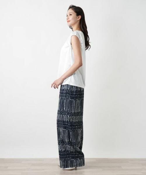 Leilian PLUS HOUSE / レリアンプラスハウス カットソー | キャップスリーブトップス【Leilian WHITE LABEL】 | 詳細5