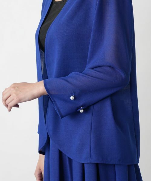 Leilian PLUS HOUSE / レリアンプラスハウス テーラードジャケット | 【店舗人気】ノーカラージャケット【BOURGE】 | 詳細12